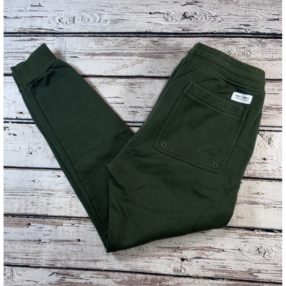 Banks Journal Men's Dark Green Joggers Knit Track Pants‎ 28